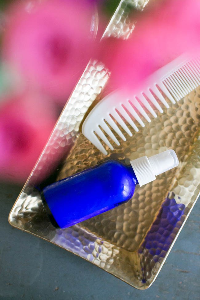 10 Simple Tricks for Adding Volume to Your Hair - Leave-in conditioner spray
